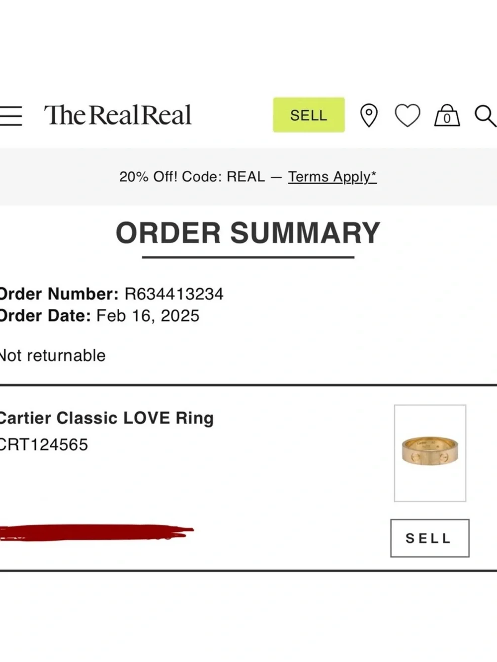 Cartier Love Ring Classic Model | 18k Yellow Gold | Size 9 (60)